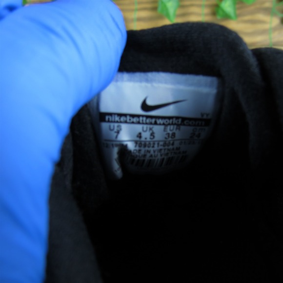 Nike Men‎ Stefan Janoski Sneaker Black Leather Size 9 Medium  Used 2025 - Picture 5 of 7